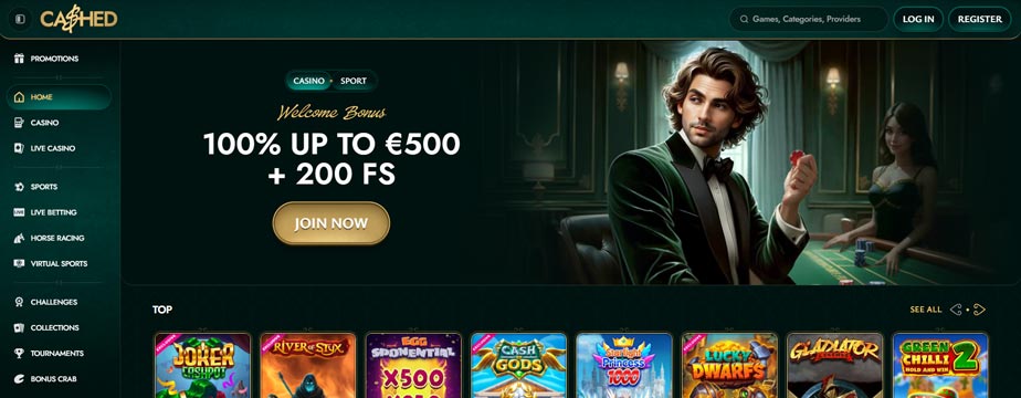 Nouveau casino en ligne : le Cashed Casino 